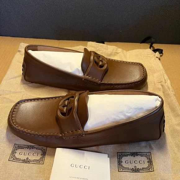 Authentic Gucci men’s interlocking G driver size 7 G Gucci Men main image 4